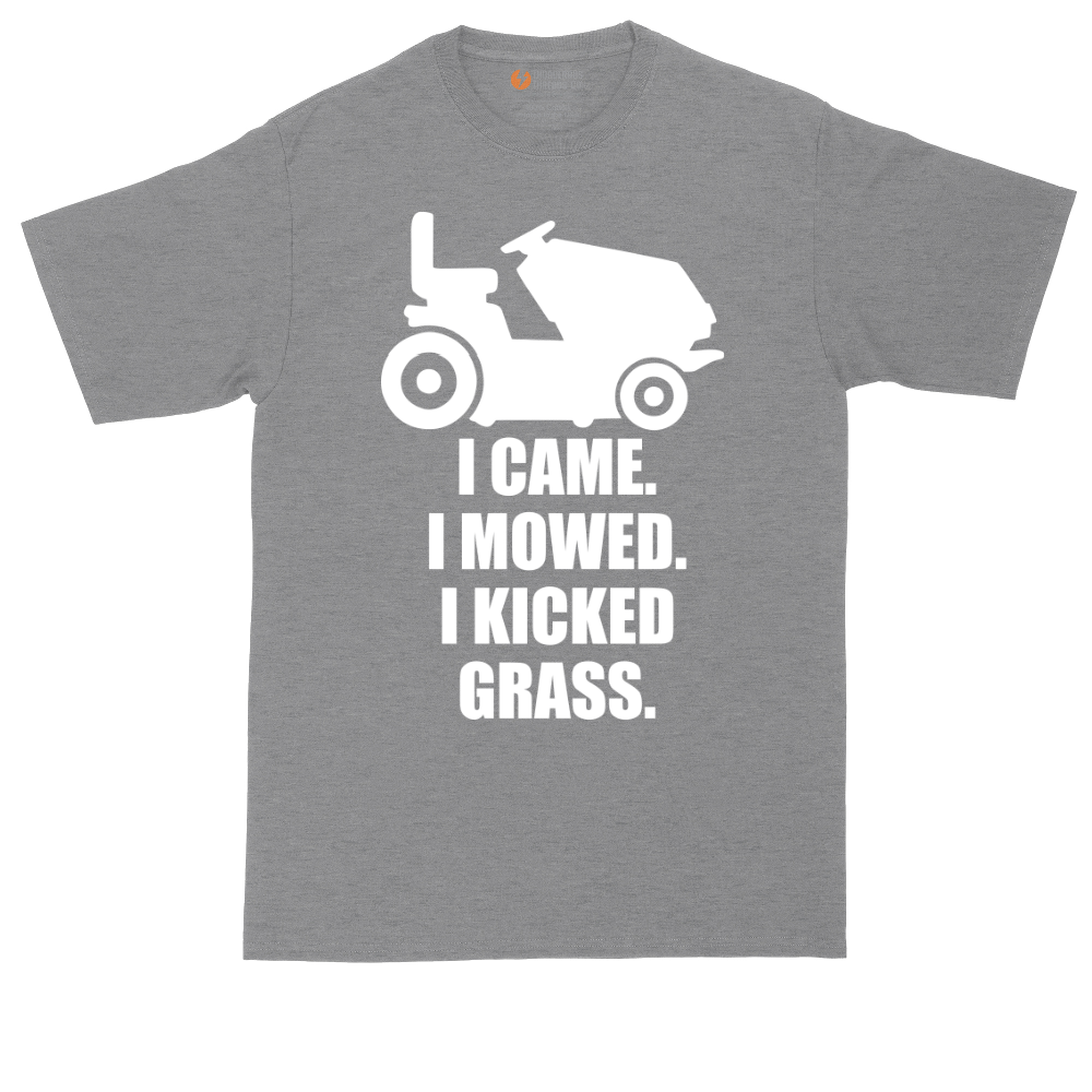 I Came I Mowed I Kicked Grass | Mens Tall T-Shirt