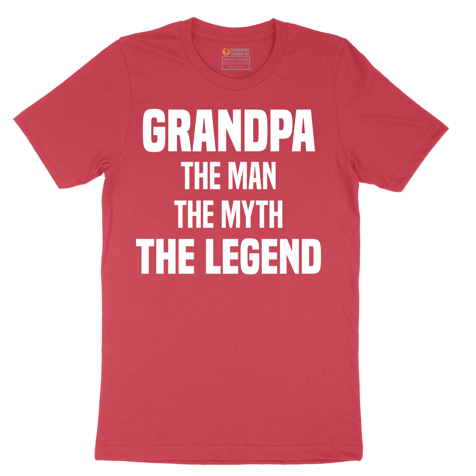 Grandpa_The Man The Myth The Legend - Mens T-Shirt - Sizes S - 6XL
