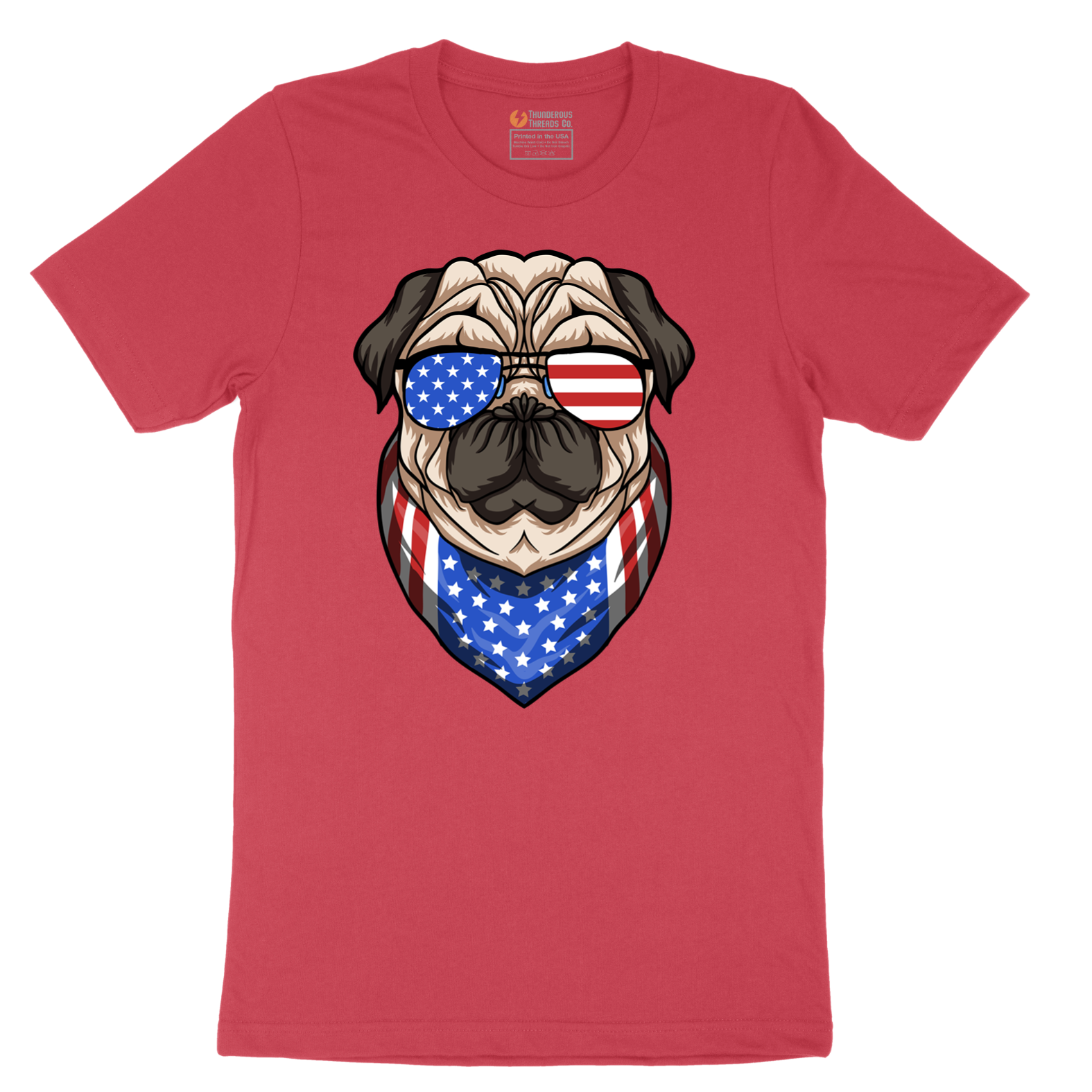 American Pug - Mens T-Shirt - Sizes S - 6XL