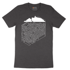 Cube Castle Maze Maze - Mens T-Shirt - Sizes S - 6XL