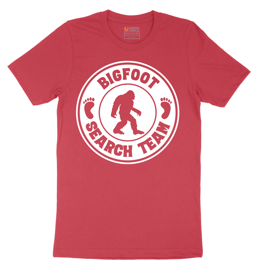 Bigfoot Search Team - Mens T-Shirt - Sizes S - 6XL