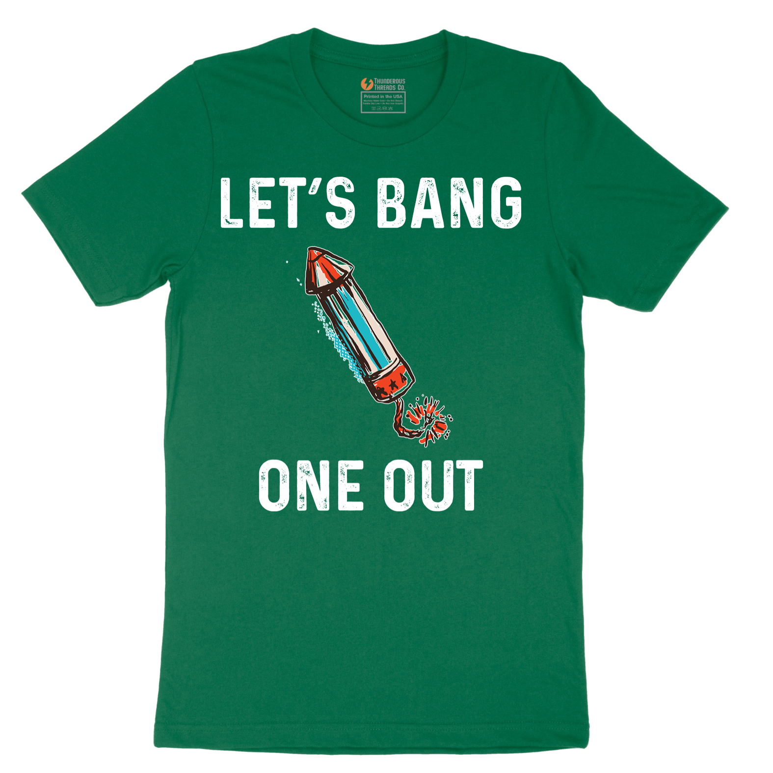 Lets Bang One Out - Mens T-Shirt - Sizes S - 6XL