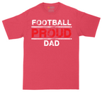 Proud Football Dad | Mens Tall T-Shirt