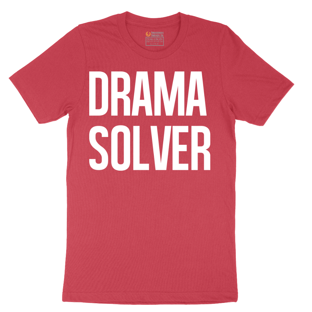 Drama Solver - Mens T-Shirt - Sizes S - 6XL