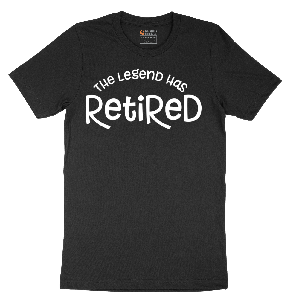The Legend has Retired Version 3 - Mens T-Shirt - Sizes S - 6XL