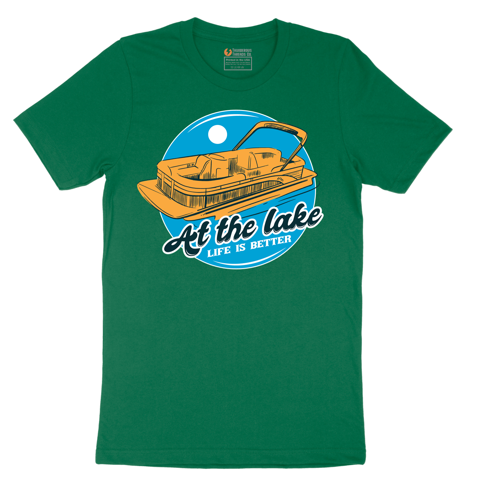 At the Lake Life is Better - Mens T-Shirt - Sizes S - 6XL