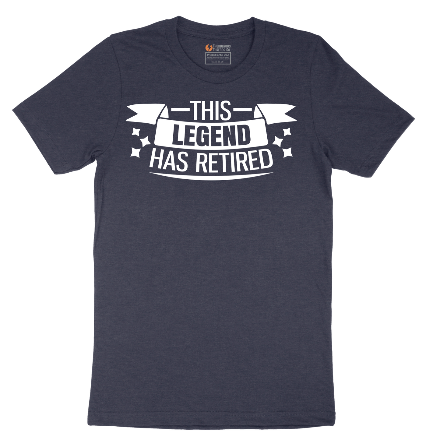 This Legend Has Retired - Mens T-Shirt - Sizes S - 6XL