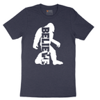 Bigfoot Believe - Mens T-Shirt - Sizes S - 6XL