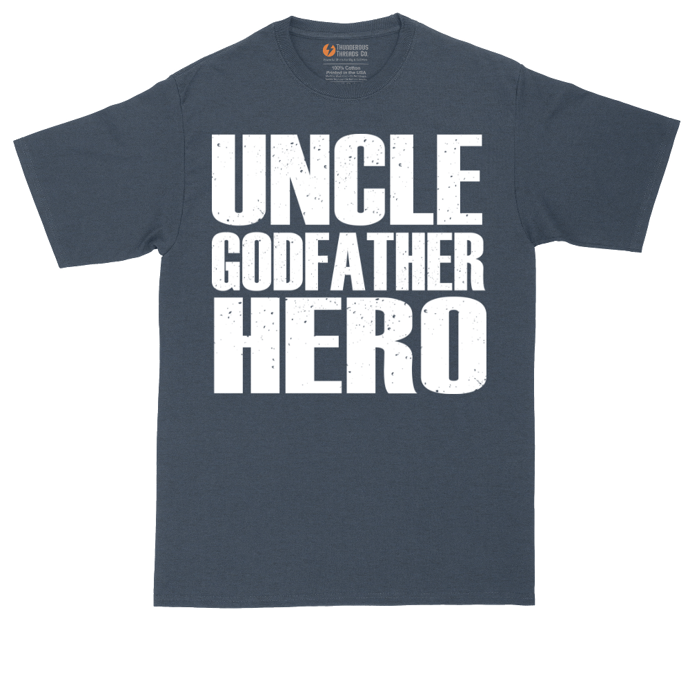 Uncle Godfather Hero | Mens Tall T-Shirt