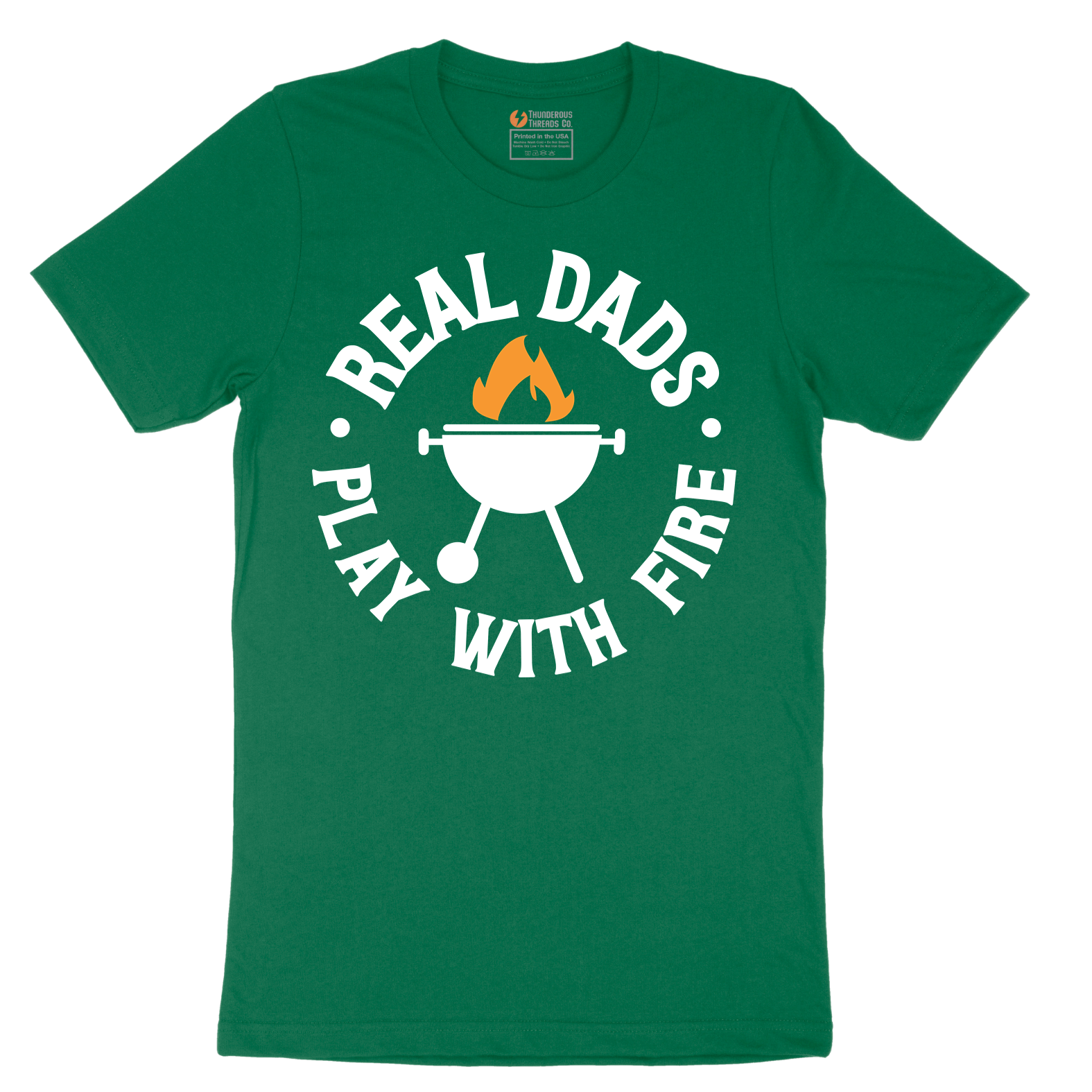 Real Dads Play with Fire - Mens T-Shirt - Sizes S - 6XL
