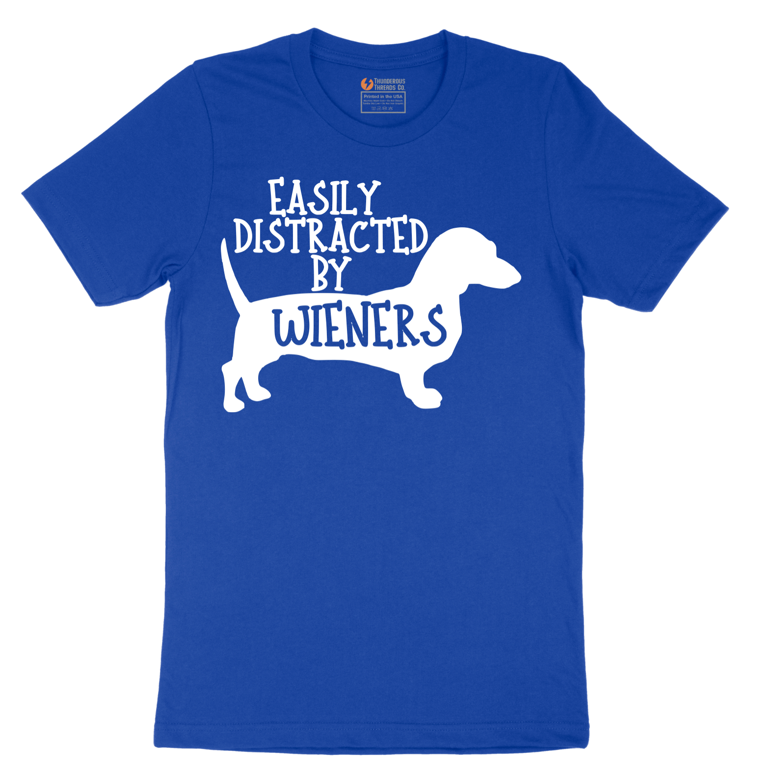 Easily Distracted by Weiners - Mens T-Shirt - Sizes S - 6XL