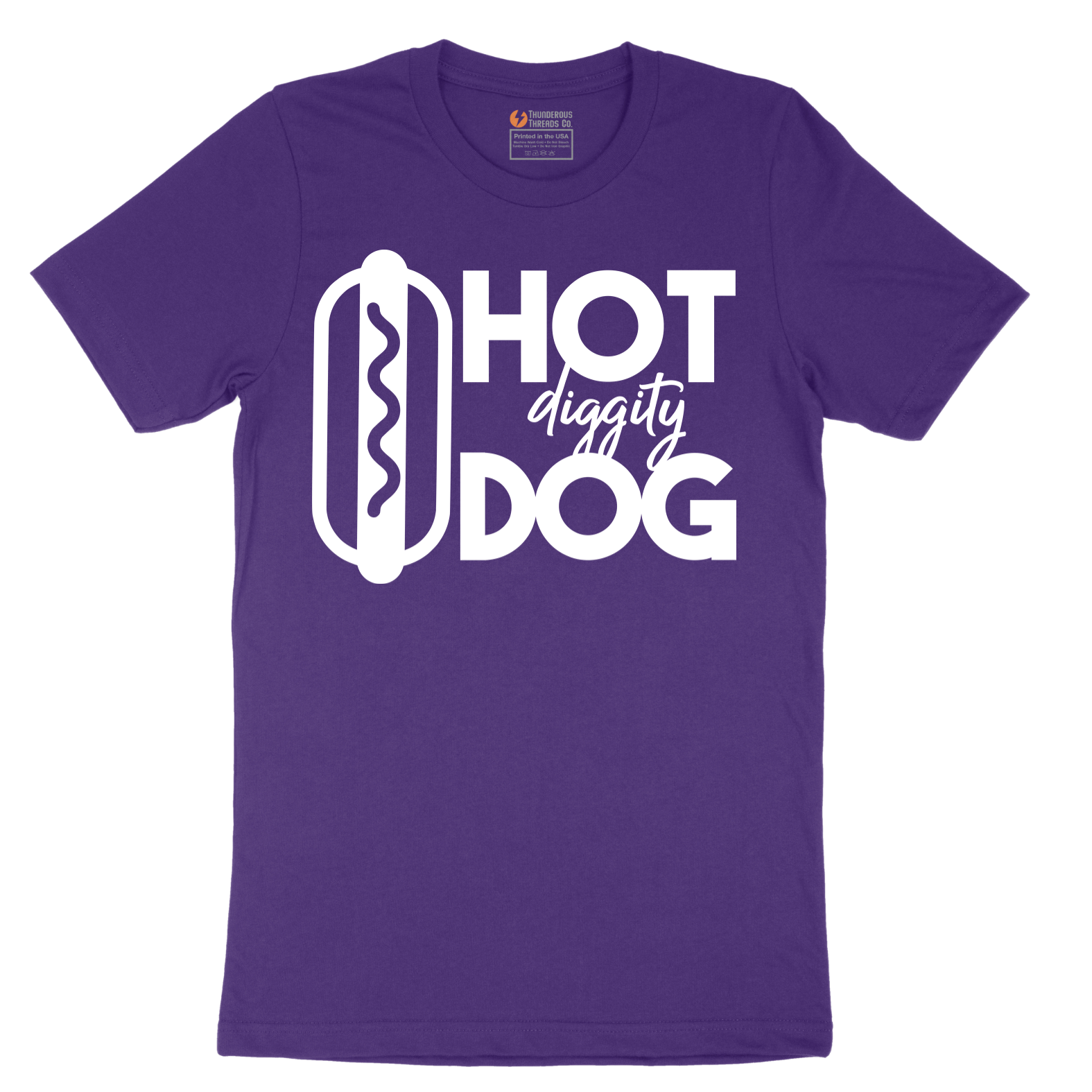 Hot Diggity Dog - Mens T-Shirt - Sizes S - 6XL