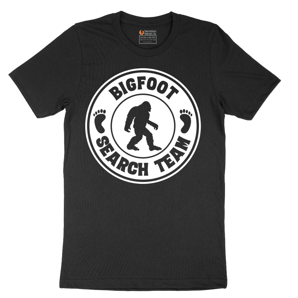 Bigfoot Search Team - Mens T-Shirt - Sizes S - 6XL
