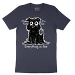 Stressed Dog Design - Mens T-Shirt - Sizes S - 6XL