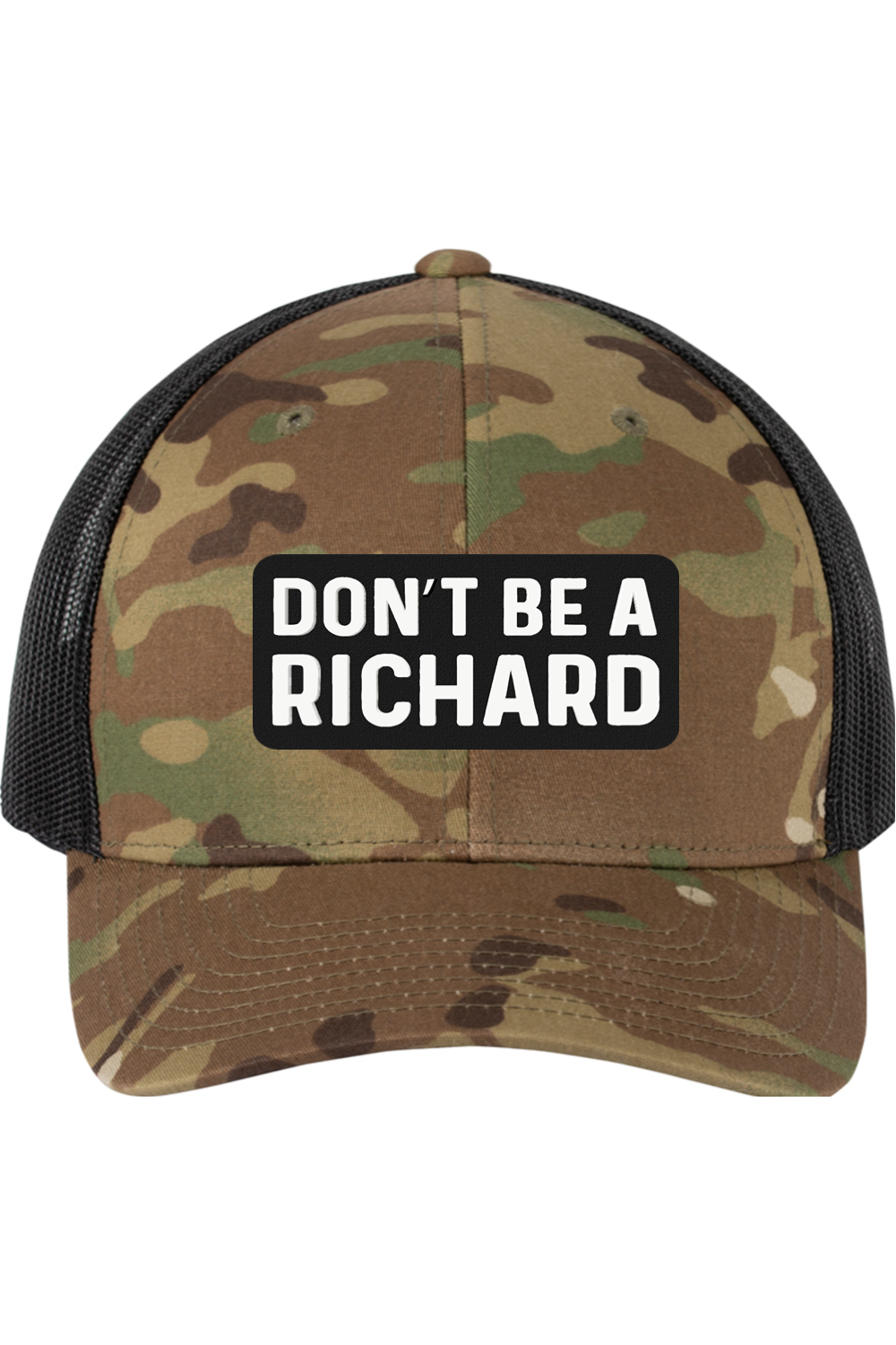 Don't Be a Richard - 3D Patch Trucker Hat