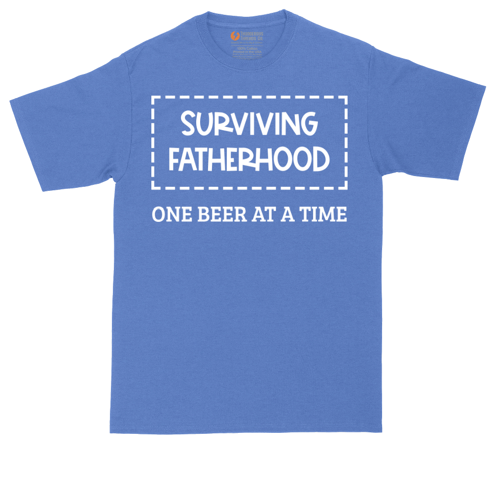 Surviving Fatherhood One Beer at a Time | Mens Tall T-Shirt