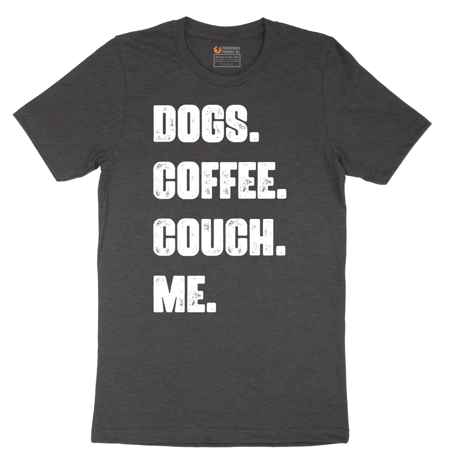 Dogs Coffee Couch Me - Mens T-Shirt - Sizes S - 6XL