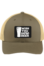 Wish You were Beer - 3D Patch Trucker Hat
