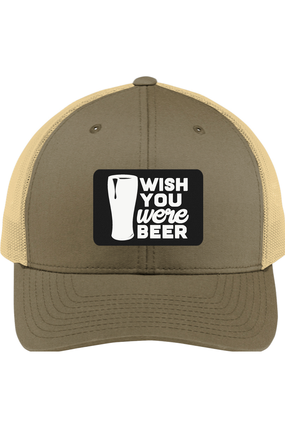 Wish You were Beer - 3D Patch Trucker Hat