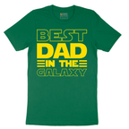 Best Dad in the Galaxy - Mens T-Shirt - Sizes S - 6XL