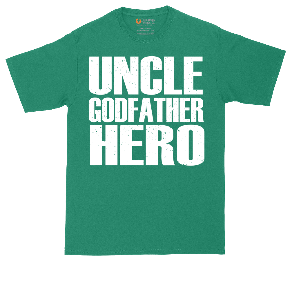 Uncle Godfather Hero | Mens Tall T-Shirt