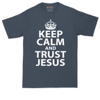Keep Calm and Trust Jesus | Mens Tall T-Shirt