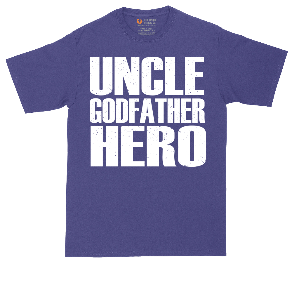 Uncle Godfather Hero | Mens Tall T-Shirt