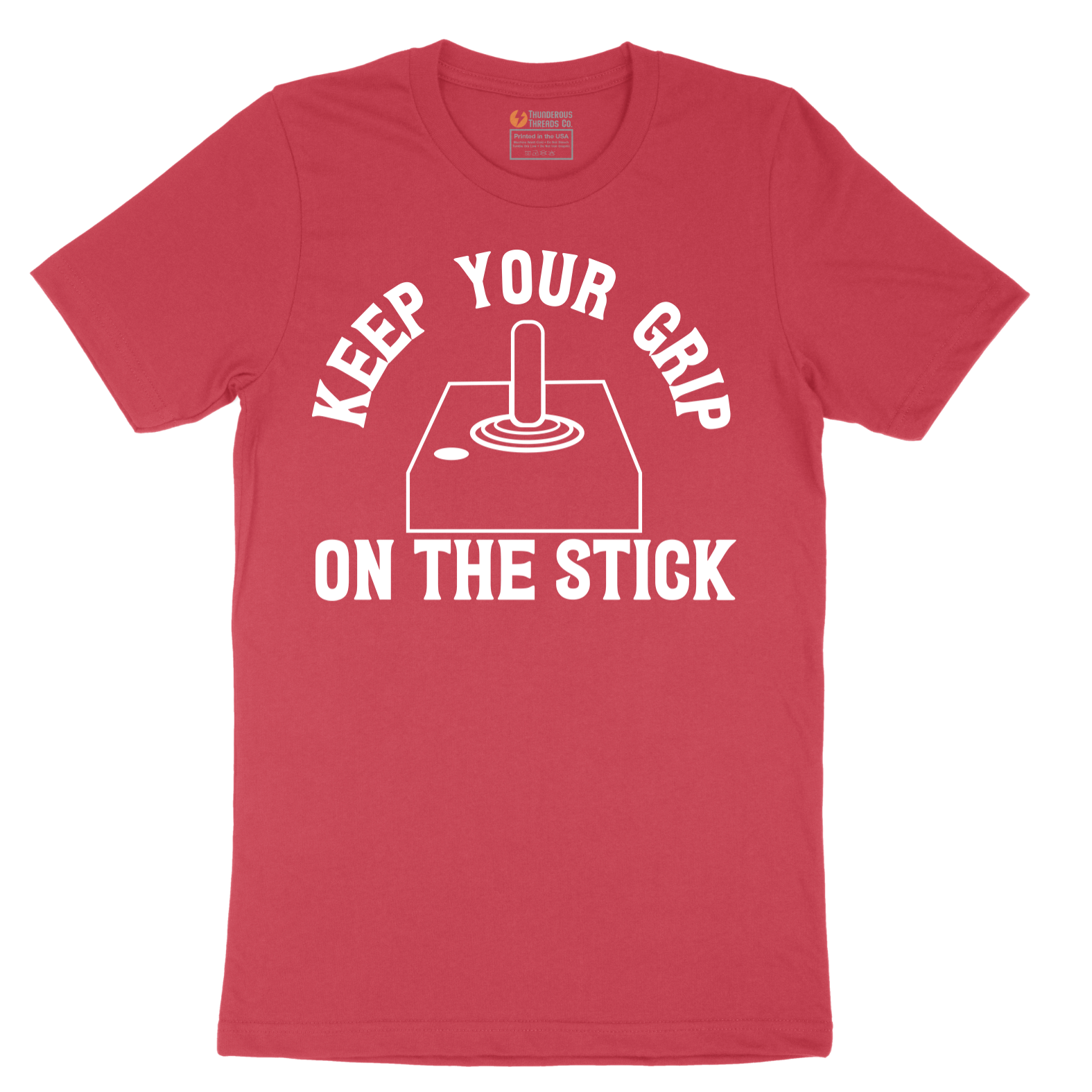 Keep Your Grip on the Stick - Mens T-Shirt - Sizes S - 6XL