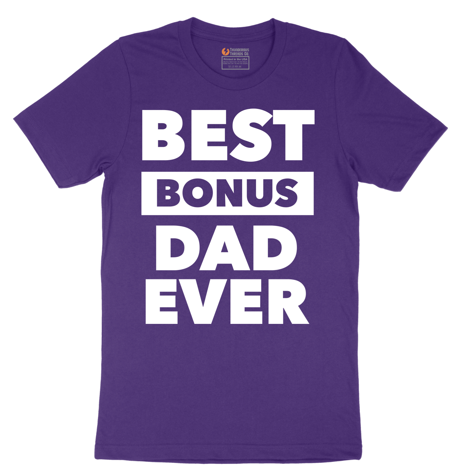 Best Bonus Dad - Mens T-Shirt - Sizes S - 6XL