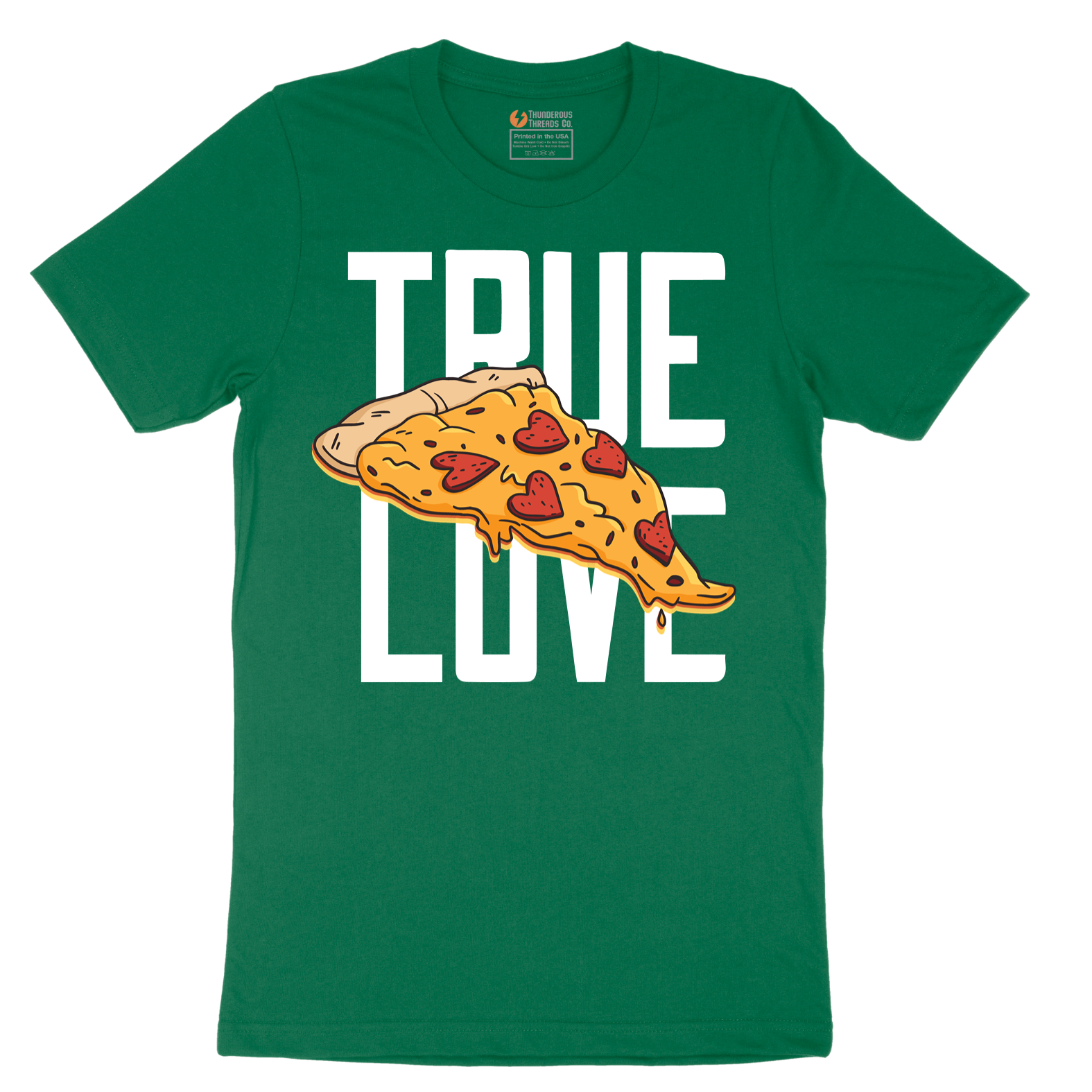 True Love Pizza - Mens T-Shirt - Sizes S - 6XL
