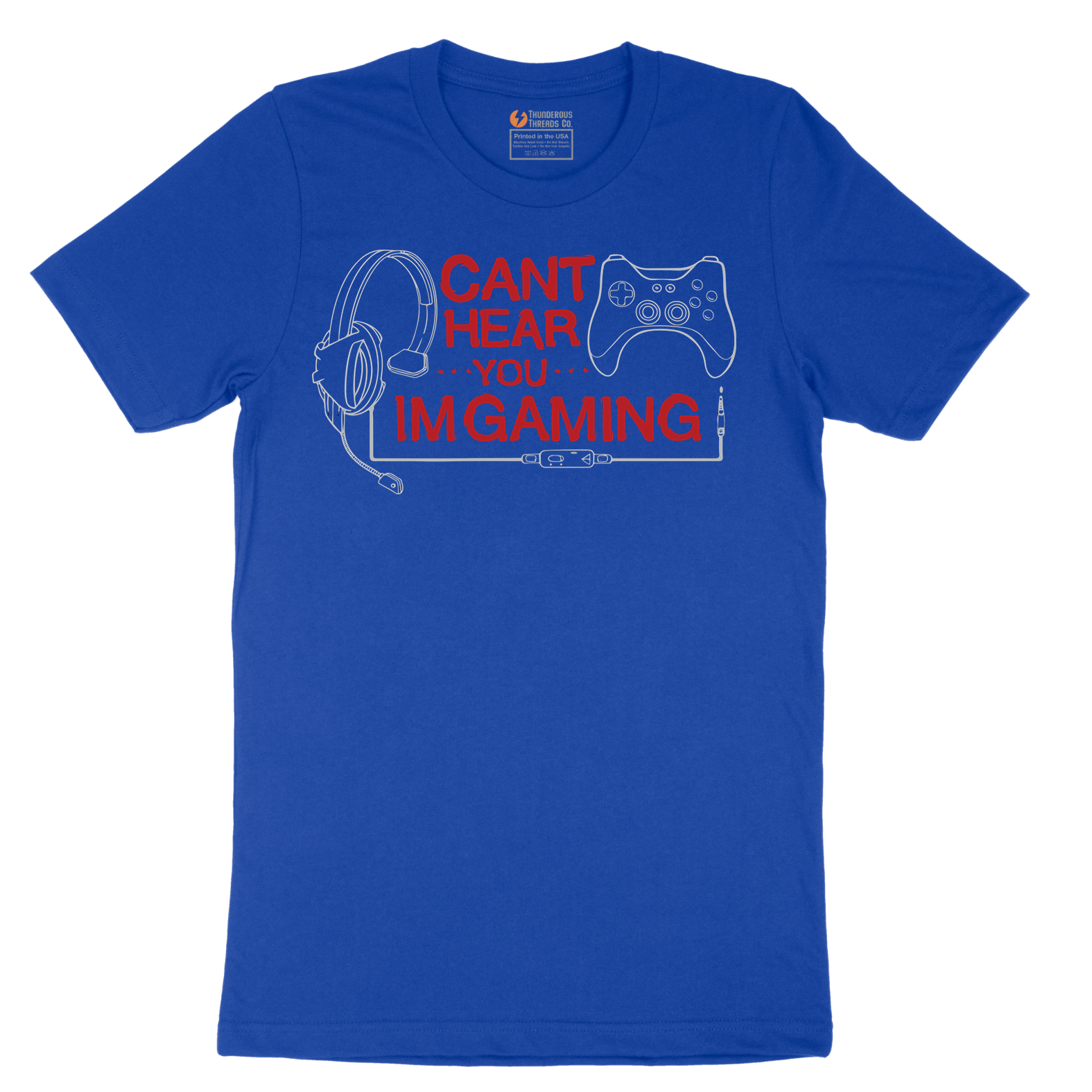 Can't Hear You I'm Gaming - Mens T-Shirt - Sizes S - 6XL