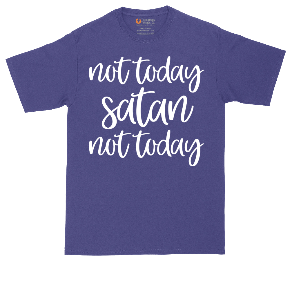 Not Today Satan Version 2 | Mens Tall T-Shirt