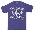 Not Today Satan Version 2 | Mens Tall T-Shirt