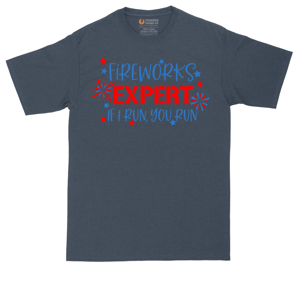 Fireworks Expert | Mens Tall T-Shirt
