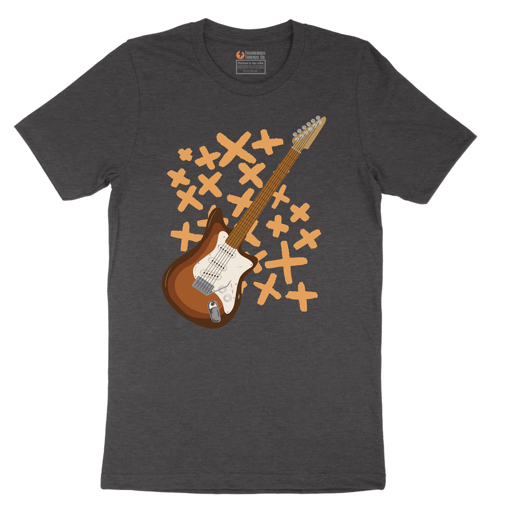 Electric Guitar - Mens T-Shirt - Sizes S - 6XL