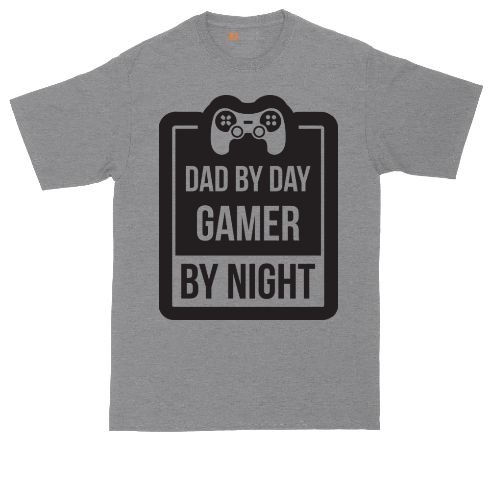 Dad my Day Gamer by Night | Mens Tall T-Shirt