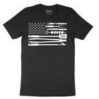American Flag Barbeque Tools - Mens T-Shirt - Sizes S - 6XL