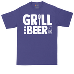 Grill and Beer | Mens Tall T-Shirt