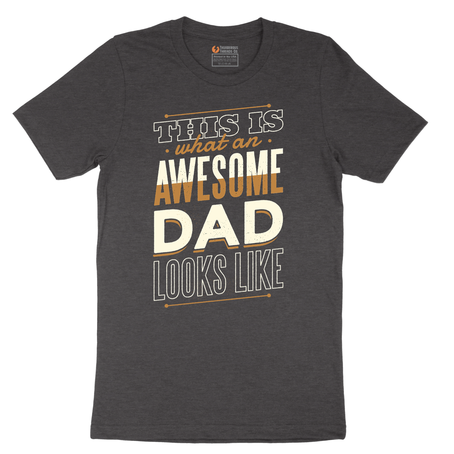 This is What an Awesome Dad Looks Like - Mens T-Shirt - Sizes S - 6XL