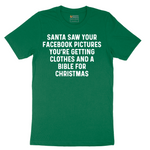 Santa Saw - Mens T-Shirt - Sizes S - 6XL