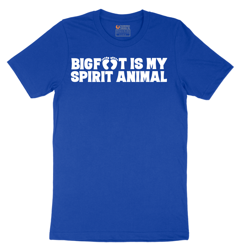 Bigfoot is My Spirit - Mens T-Shirt - Sizes S - 6XL