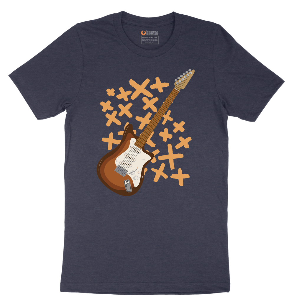 Electric Guitar - Mens T-Shirt - Sizes S - 6XL