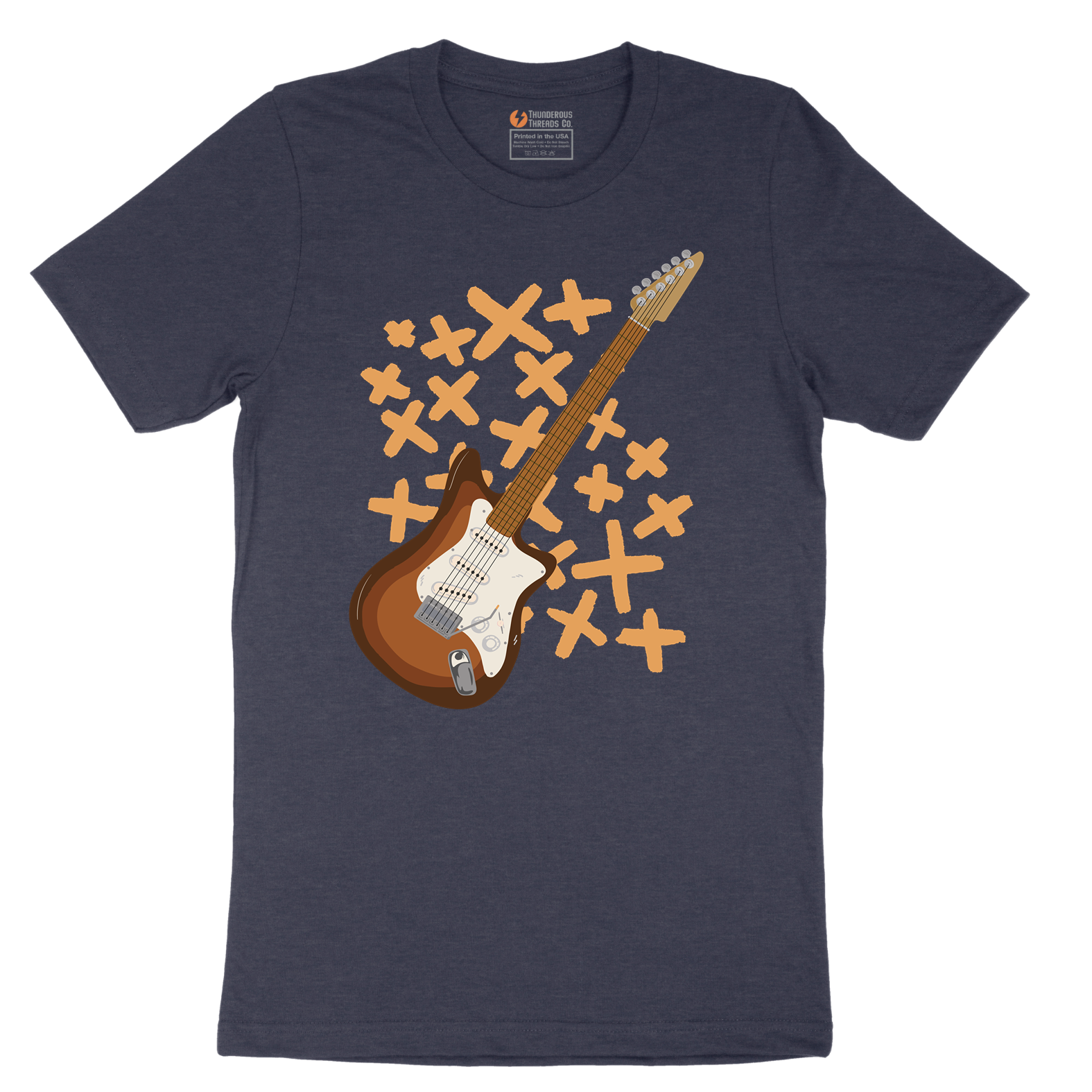 Electric Guitar - Mens T-Shirt - Sizes S - 6XL
