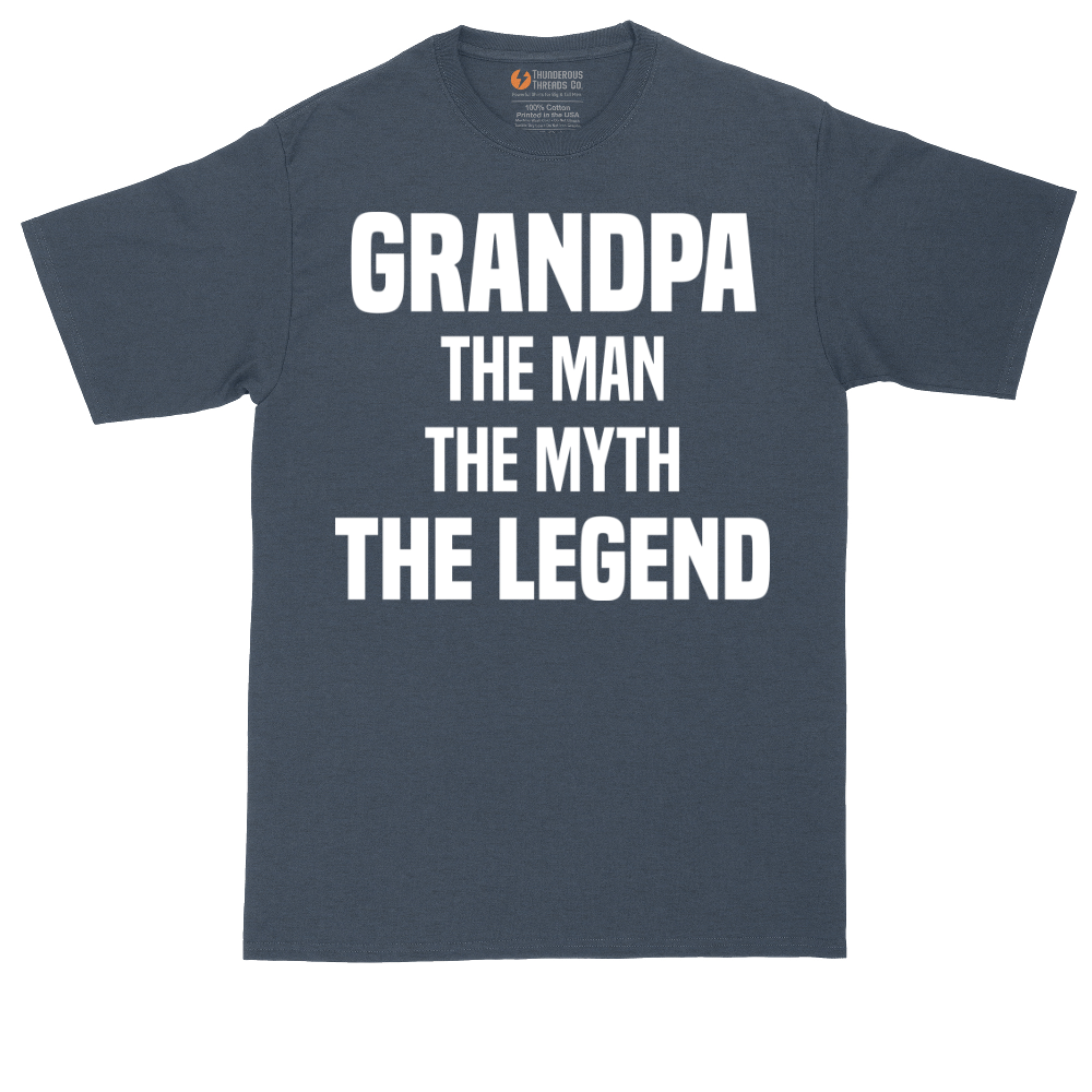Grandpa_The Man The Myth The Legend | Mens Tall T-Shirt
