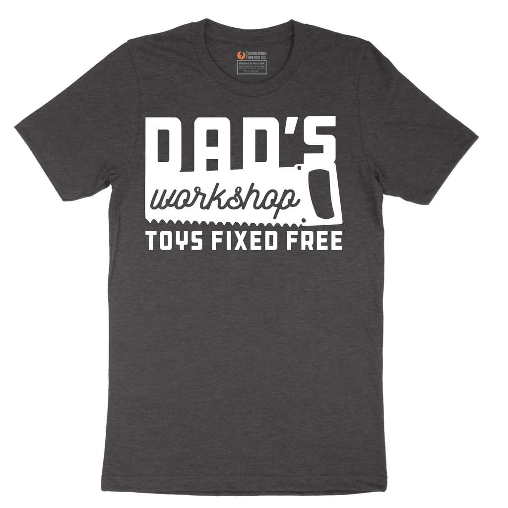 Dads Workshop Toys Fixed Free - Mens T-Shirt - Sizes S - 6XL