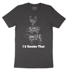 I'd Smoke That Meat Chart Version - Mens T-Shirt - Sizes S - 6XL