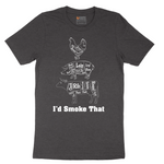 I'd Smoke That Meat Chart Version - Mens T-Shirt - Sizes S - 6XL
