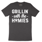 Grillin With the Homies - Mens T-Shirt - Sizes S - 6XL