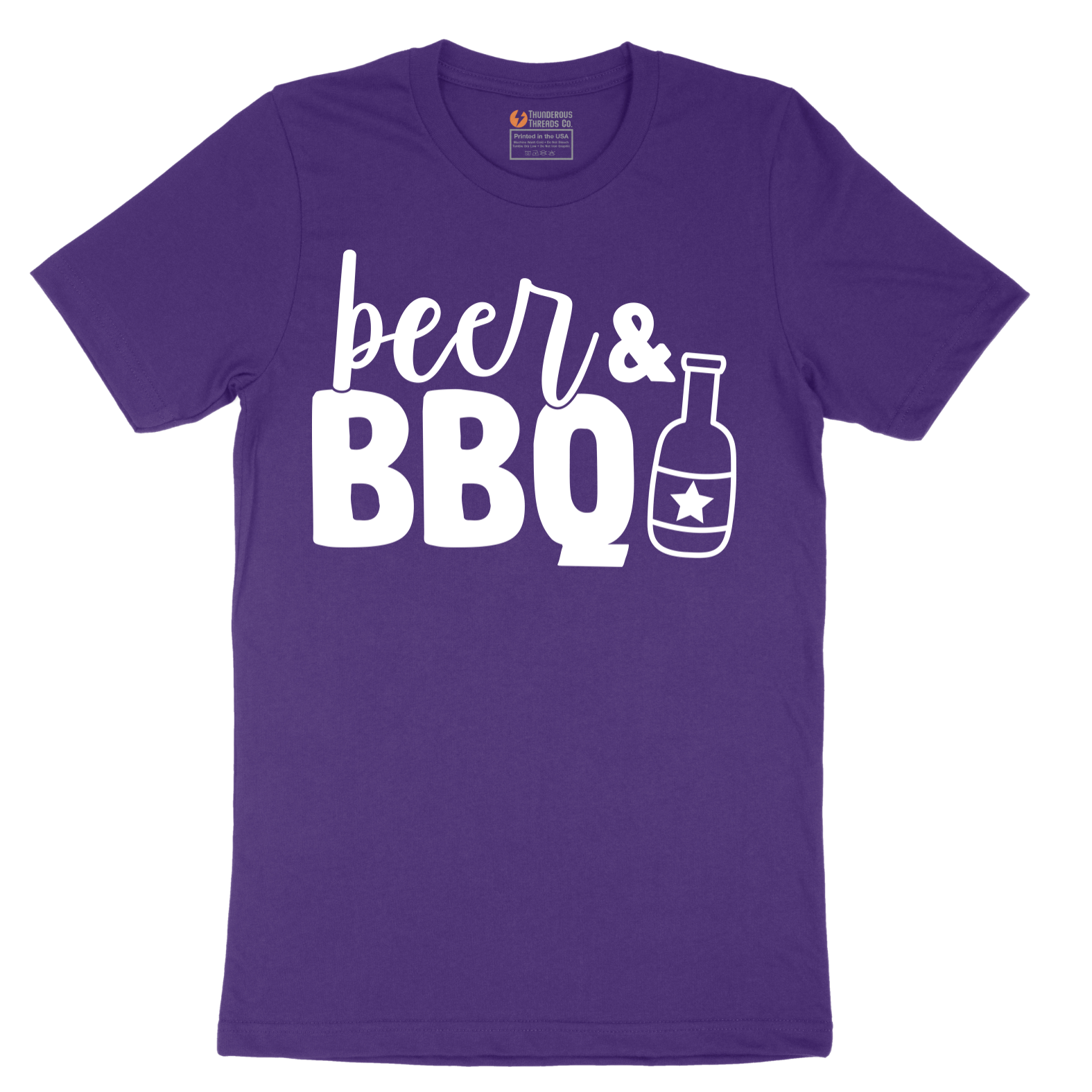 Beer and BBQ - Mens T-Shirt - Sizes S - 6XL
