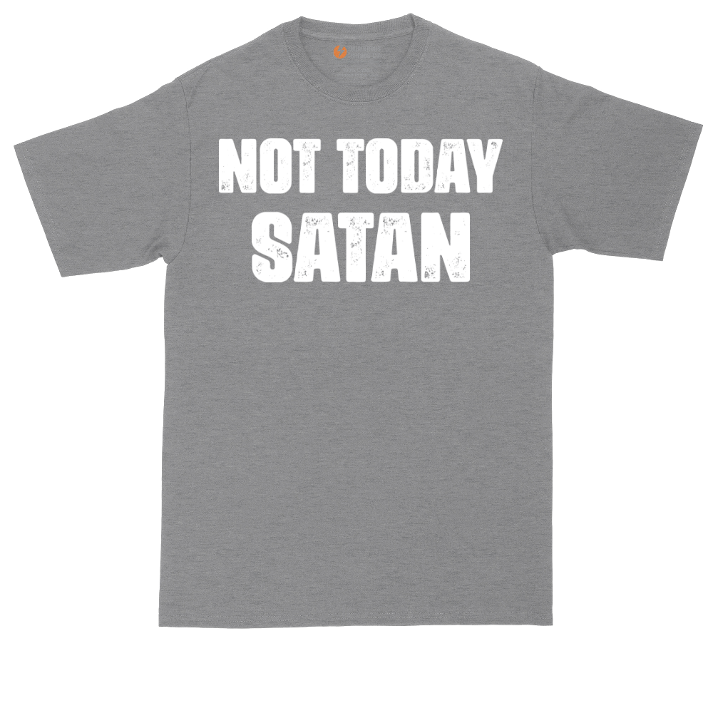 Not Today Satan Version 1 | Mens Tall T-Shirt